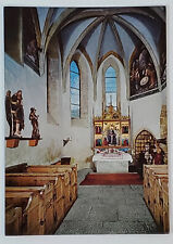 Postcard Ausser Land Bad Aussee Hospital Church Alter Gothic Arch Austria  picture
