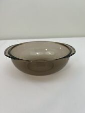 Pyrex Brownware   2Qt  SERVING BOWL w Handles USA 024 picture