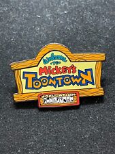 Disney Pin - DLR - Mickey's Toontown - Entrance Sign - Population 14447 LE picture