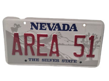 AREA 51 Neveda The Silver State Novelty License Plate picture