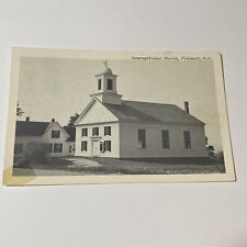 Congregational Church Piermont NH Postcard Posted 1966 RPPC picture