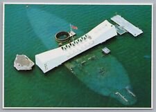USS Arizona Memorial Pearl Harbor Honolulu Hawaii Postcard picture