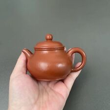 80cc Yixing Zisha Purple Clay Cusha ZhuNi Handmade  Small Duozhi Teapot picture
