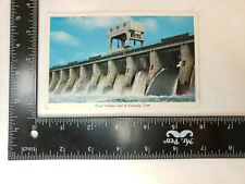 Postcard flood waters roll kentucky dam- picture