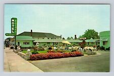 Fredericksburg VA-Virginia, Payne's Motel Advertising, Vintage Souvenir Postcard picture