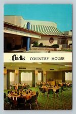Cherry Hill NJ-New Jersey, Cinelli's Country Club, Dining, Vintage Postcard picture