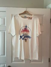 VINTAGE 1985 DISNEYLAND 30TH YEAR ANNIVERSARY T-SHIRT X-LARGE NWT picture