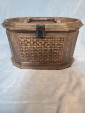 Gorgeous Vintage Lerner Sewing Box With Original Tray 15.75