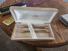 Vintage Bradley Mechanical Pen And Pencil Set Astramatic Gold picture