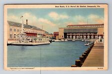Pensacola FL-Florida, U.S. Naval Air Station, c1947 Antique Vintage Postcard picture