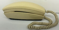Vintage GTE Rotary Telephone Slimline Beige with Cord Tabletop or Wall Hanging picture