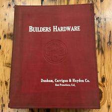 Antique 1900s Builders Hardware Catalog Dunham, Carrigan & Hayden Co. No.894 picture