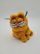 Vintage Garfield Plush Dakin Sitting Orange Fat Cat Chubby Cartoon 1981 - 6