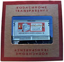 Kodachrome Red Border Slide | *1949* GAFFERS & SATTLER STOVE Billboard Sign Ad picture