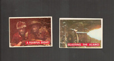 1956 TOPPS Walt Disney Davy Crockett Trading Cards 2 Green Back cards - Alamo picture