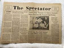 1949 October 6th Highland Park High School Newspaper Detroit MI  Vtg picture