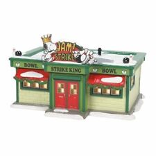 Dept 56 STRIKE KING BOWLING ALLEY Peanuts Village 6009840 BRAND NEW 2023 picture