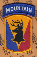 US Army 86th Infantry Regiment Mountain ~4