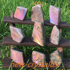 100g-500g+ Natural purple labradorite quartz crystal mineral spectrolite Heal picture