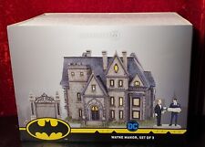 Dept 56 DC Comics Village Batman Wayne Manor Bruce and Alfred 6002318 Department picture