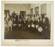 Photo:Russian,Japanese delegates,members of the press,1905 picture