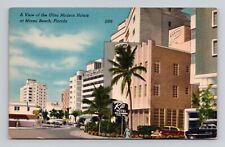 Postcard Rio Hotel in Miami Beach Florida FL, Vintage Linen N6 picture