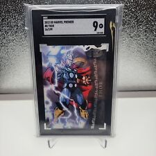 2012 UD Marvel Premiere Thor #8 Card, SGC 9 Mint /199 Rare Collectible picture