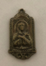 Antique Catholic Religious Holy Medal - Blessed Martin - Patron Saint of Beggars picture