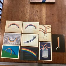 Patrick Hughes Prison Rainbow & Rainbow Coming Plus Others 9 Postcards 1979&1980 picture