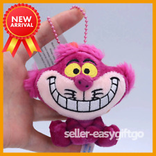 Disney Cheshire Cat Alice in Wonderland Keychain Key Ring Plush Toy Collection picture