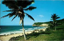 EL Guajataca Puerto Rico Seashore Resort 3c Stamp Liberty Vintage Postcard Vtg picture