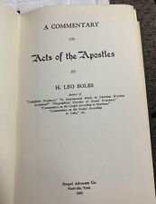 Commentary On Acts Of The Apostle’s by Leo Boles picture