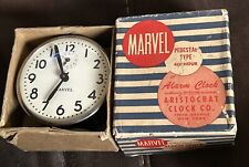 MARVEL by E. Ingraham Clock Co. 1920’s 40 Hour Pedestal Alarm IOB/Working picture