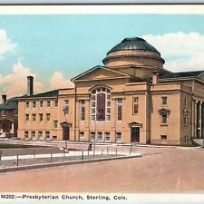 c1910s Sterling Colo Presbyterian Church Nice UNP PC CO Error Back Misprint A207 picture