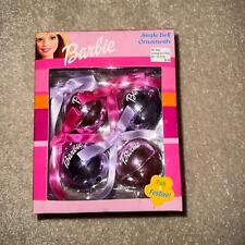Barbie jingle bell ornaments new in box picture