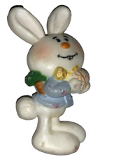 Hallmark Pin Easter Vintage BARNABY Bunny Rabbit Holiday Brooch 1975 picture