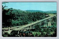 Tarentum PA-Pennsylvania, Kensington-Tarentum Bridge, Antique Vintage Postcard picture