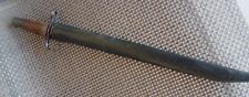 WW2 Japanese TALW Bayonet...W/Black Sewn Leather Scabbard Covering..Navy? picture