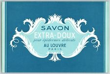 French Soap Label c1930's Unused - Savon Extra-Doux Pour 'épiderme délicats picture