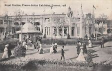 1908 Franco-British Exhibition, original postcard with Exhibition cancel. picture