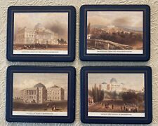 4 Historic Scenes Coasters Wash DC Congress Bldg- Box w/Booklet picture