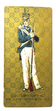 1888 N224 Kinney Military 1813 U.S. INFANTRY PRIVATE Tobacco Card picture