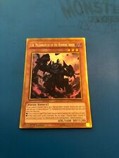 YUGIOH Gold Rare Cir, Malebranche Of The Burning Abyss PGL3-EN045 1st Edition picture