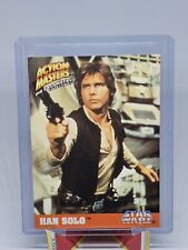 1994 Kenner Star Wars Action Masters Han Solo Card - HASO 1b3 Vintage picture