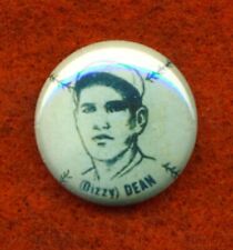 1938 STYLE  DEAN Dizzy Candy Tab RP  *PIN*  Button Advertising Baseball picture