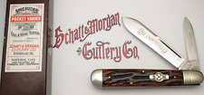 Schatt & Morgan by Queen Cutlery 042229 Jumbo English Jack MINT - FILE & WIRE picture