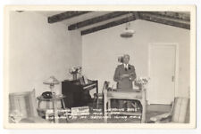 YUMA AZ - 1930s RPPC The Wedding Bell Chapel Interior - Open 24 Hrs picture