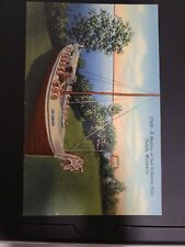 Antique Postcard Replica Of Leif Erickson's Boat Duluth MN picture