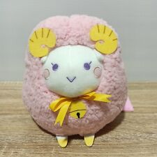 Obey Me Asmodeus Sheep Pink Woolly Plush Doll Bandai Banpresto Japan MWT 7.5