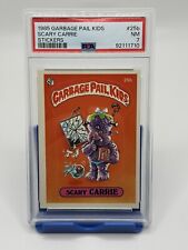 1985 Topps Garbage Pail Kids Series 1 Matte Scary Carrie #25b PSA 7 Near Mint picture